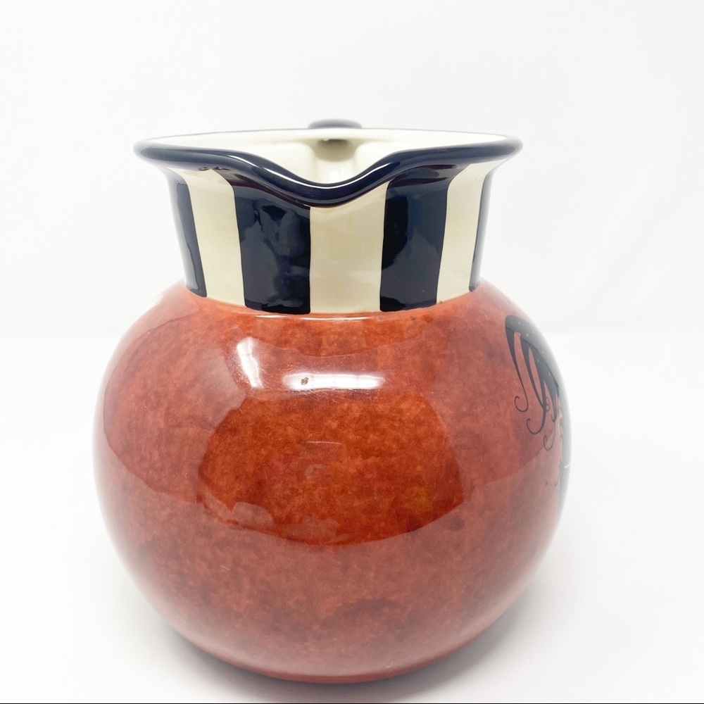 Certified International Rooster Chef Pitcher Vase - Picture 3 of 7
